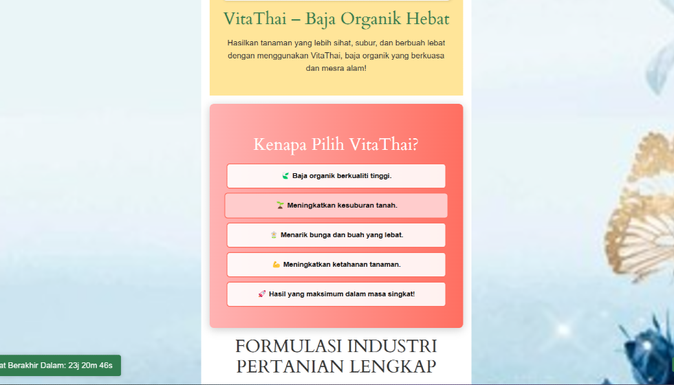 VitaThai – Baja Organik Hebat